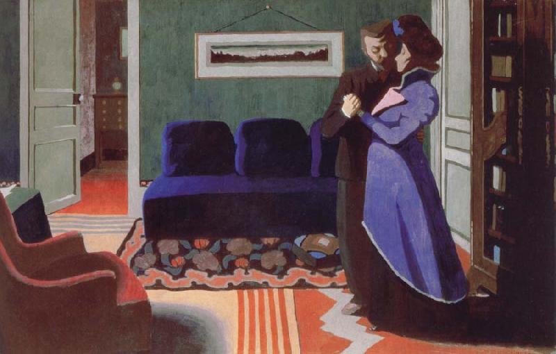 Felix Vallotton The Visit